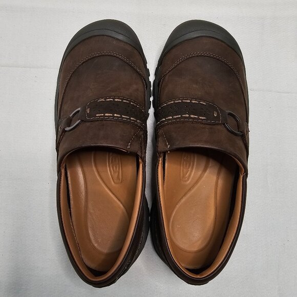 KEEN Kaci II Slip On Clogs Shoes Brown Leather 1020487 Womens Size US 6M - EU 36 - Picture 6 of 12